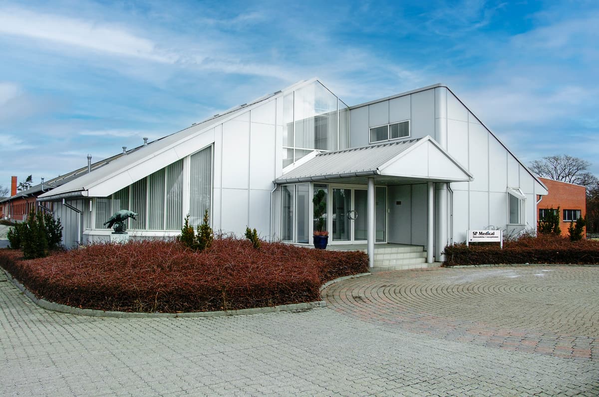 SP Medical administration building in Karise, Denmark
