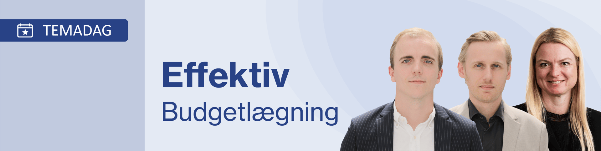 Effektiv budgetlægning